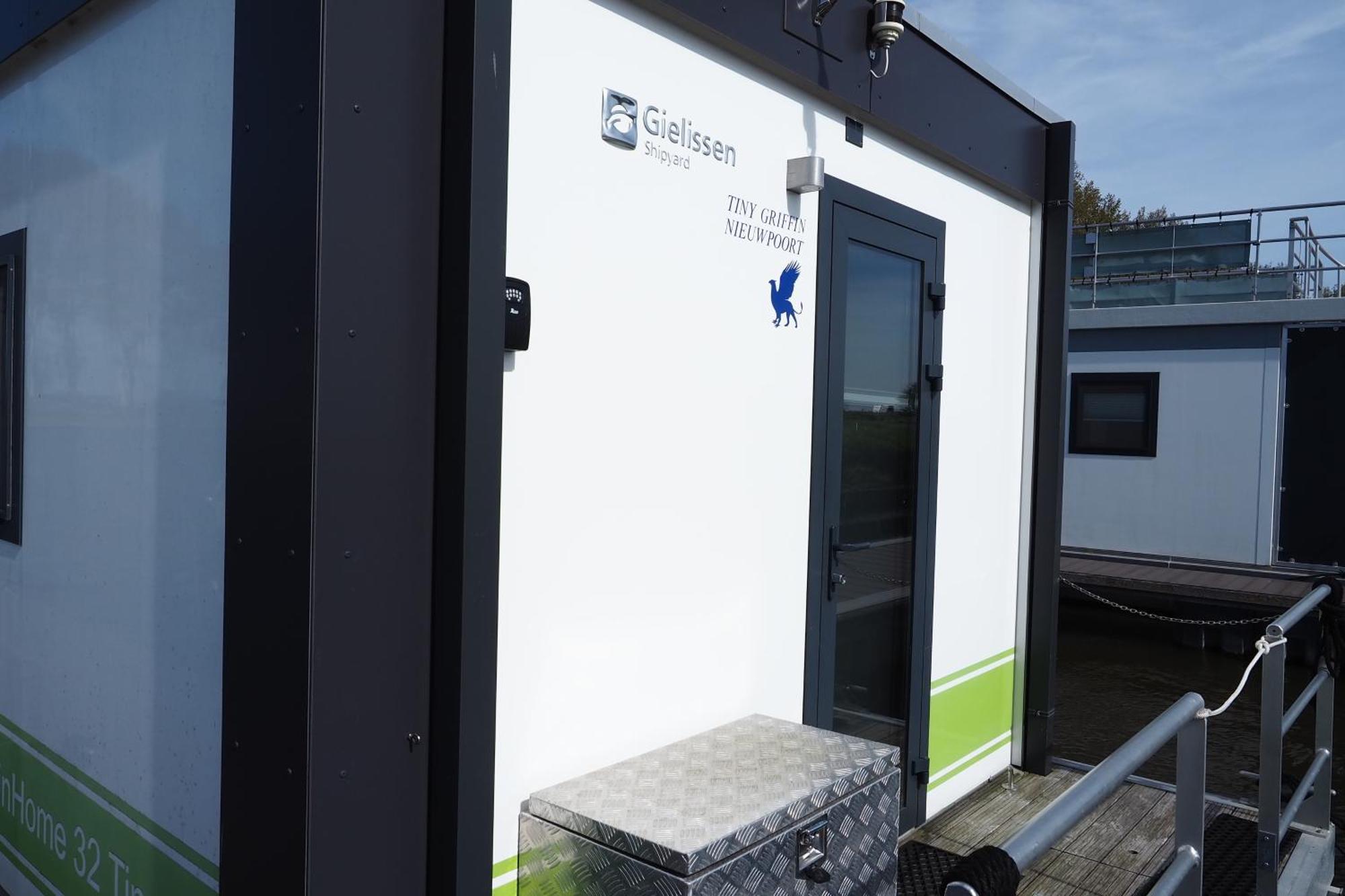 Hotel Houseboat Tiny Griffin Nieuwpoort Exterior foto
