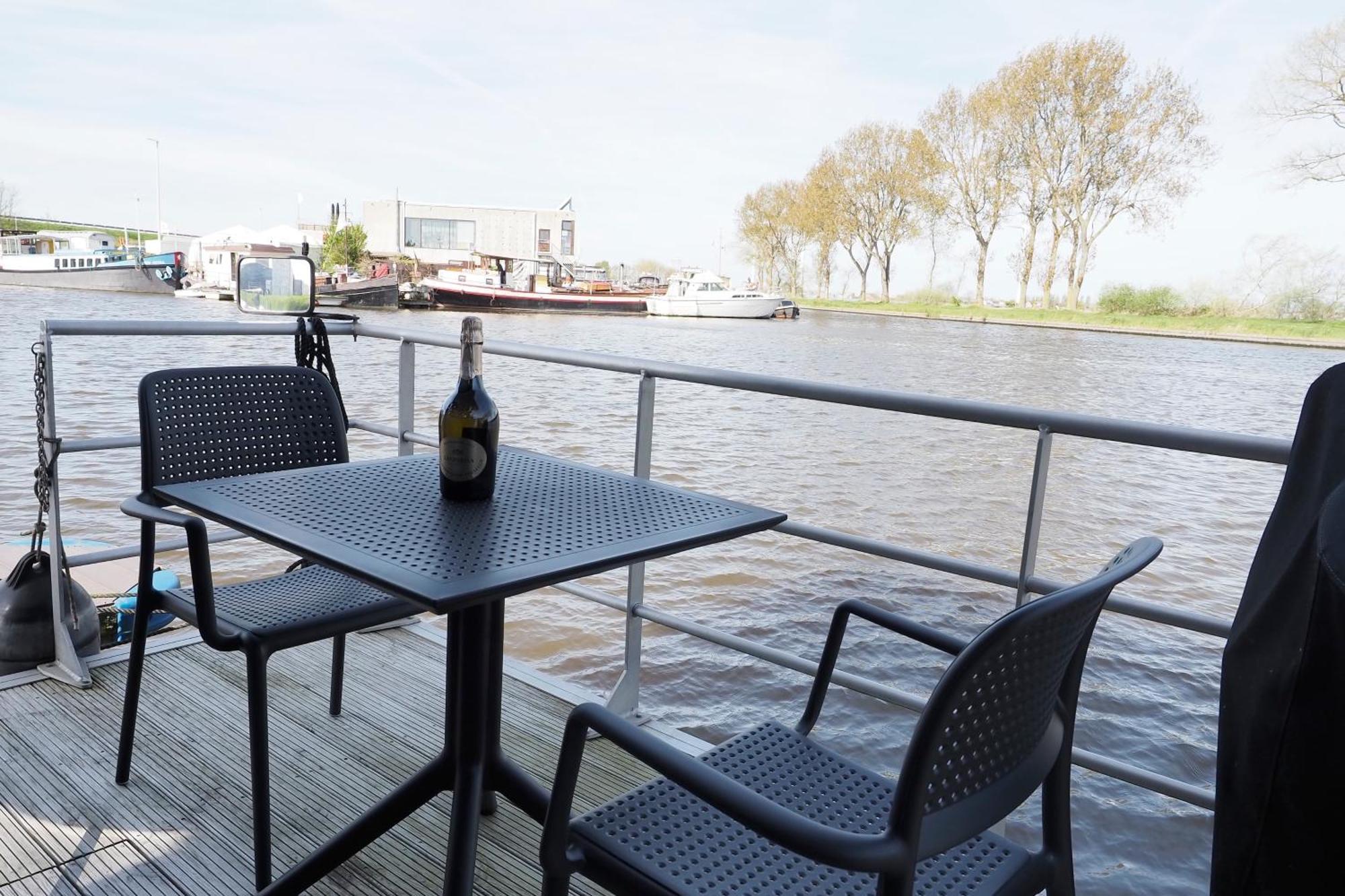 Hotel Houseboat Tiny Griffin Nieuwpoort Exterior foto