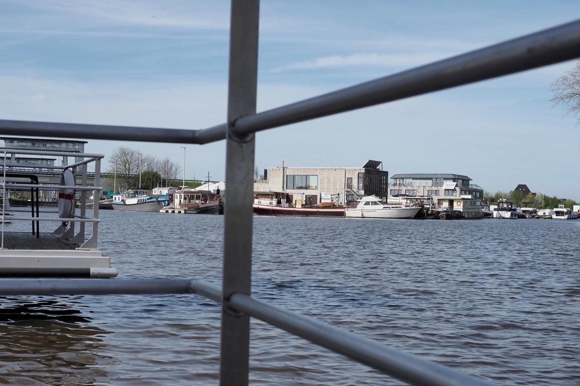 Hotel Houseboat Tiny Griffin Nieuwpoort Exterior foto