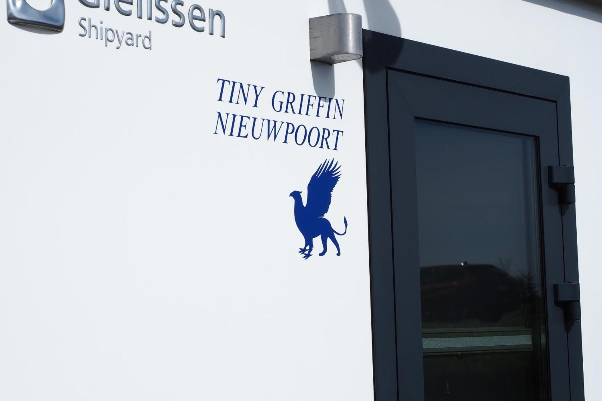 Hotel Houseboat Tiny Griffin Nieuwpoort Exterior foto